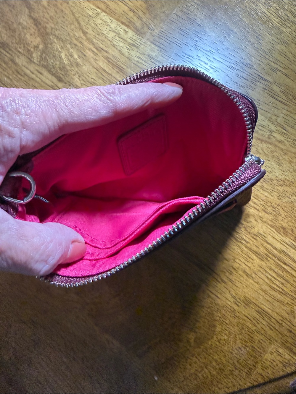Coach Zipper Pouch - Picture 4 of 4